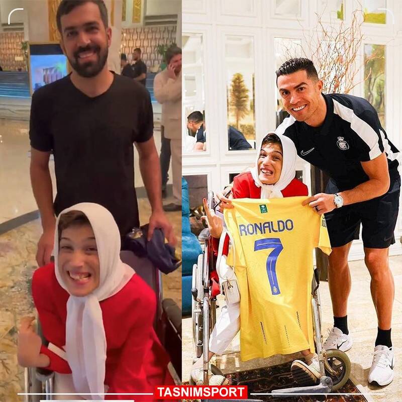 ماجرای تعویض پیراهن اهدایی رونالدو به دختر معلول چه بود؟