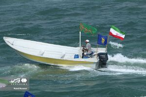 رژه دریایی ۳۱ شهریور در آبهای "خلیج فارس"