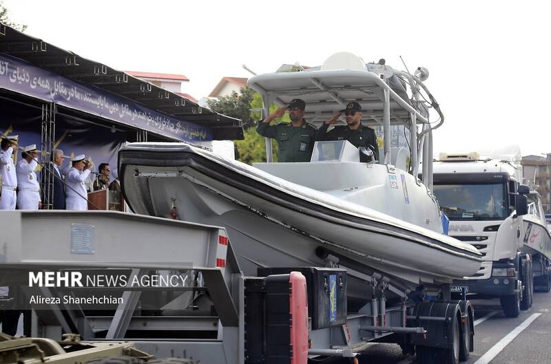 مراسم رژه نیروهای مسلح در استان گیلان