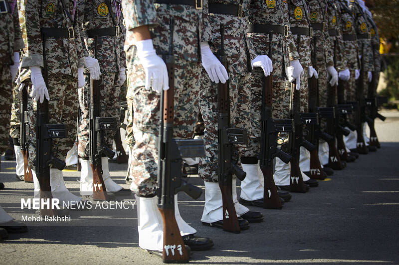 مراسم رژه نیروهای مسلح در استان قم