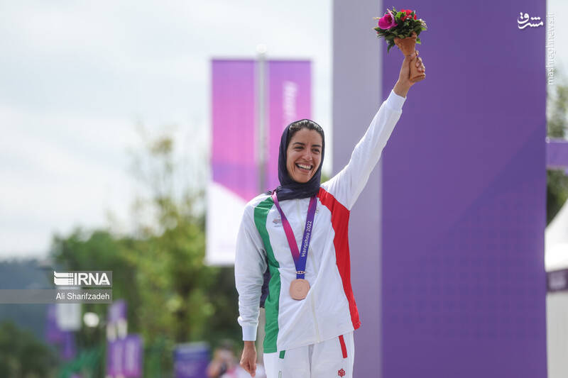 عکس / کسب اولین مدال تاریخ دوچرخهسواری زنان ایران 20
