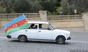 از جشن پیروزی در جمهوری آذربایجان تا ورود آوارگان ساکن قره باغ به ارمنستان