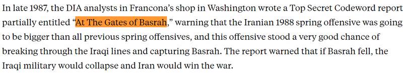 کدام کشور مانع نابودی ارتش صدام توسط ایران شد؟+سند