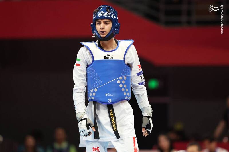 عکس / حسین پور به فینال تکواندو رسید 7