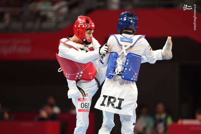 عکس / حسین پور به فینال تکواندو رسید 6