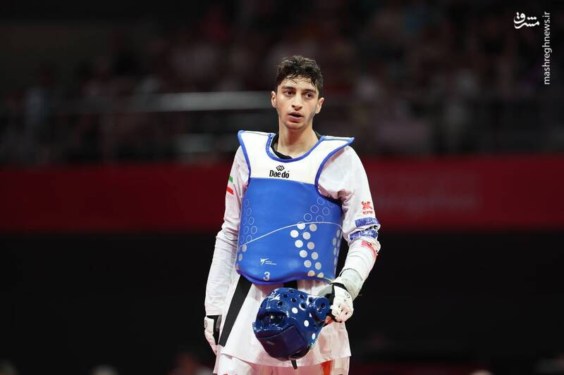 عکس / حسین پور به فینال تکواندو رسید 5