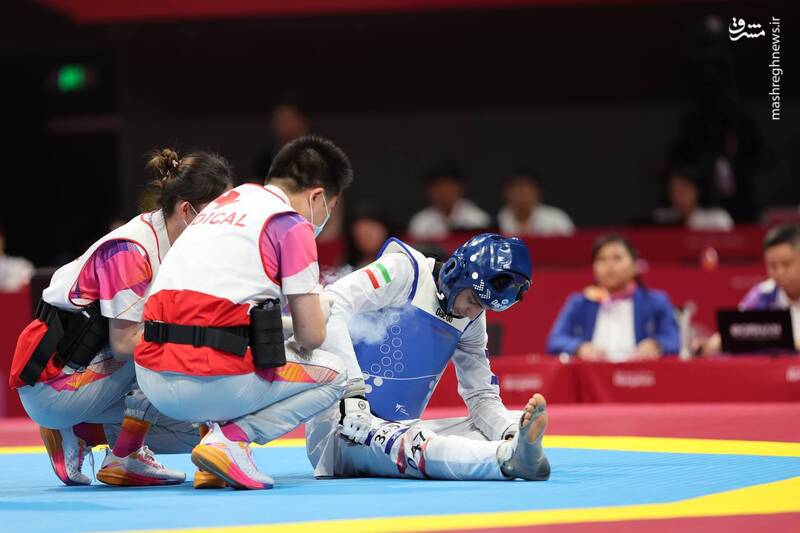 عکس / حسین پور به فینال تکواندو رسید 4