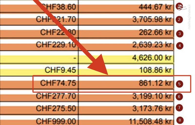 کمکهای مالی برباد رفته اغتشاشات در جیب نماینده سوئد