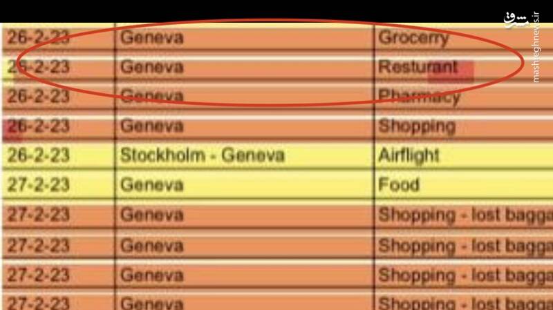 کمکهای مالی برباد رفته اغتشاشات در جیب نماینده سوئد