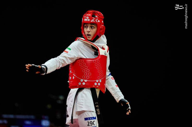 عکس / صعود باوی تکواندو کار ایرانی به یک چهارم نهایی 3