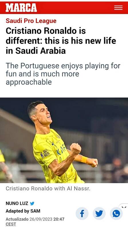 تغییر زندگی رونالدو در عربستان با چاشنی ایرانی