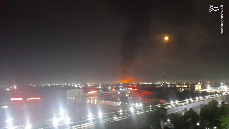 انفجار مهیب در نزدیکی فرودگاه تاشکند +عکس و فیلم