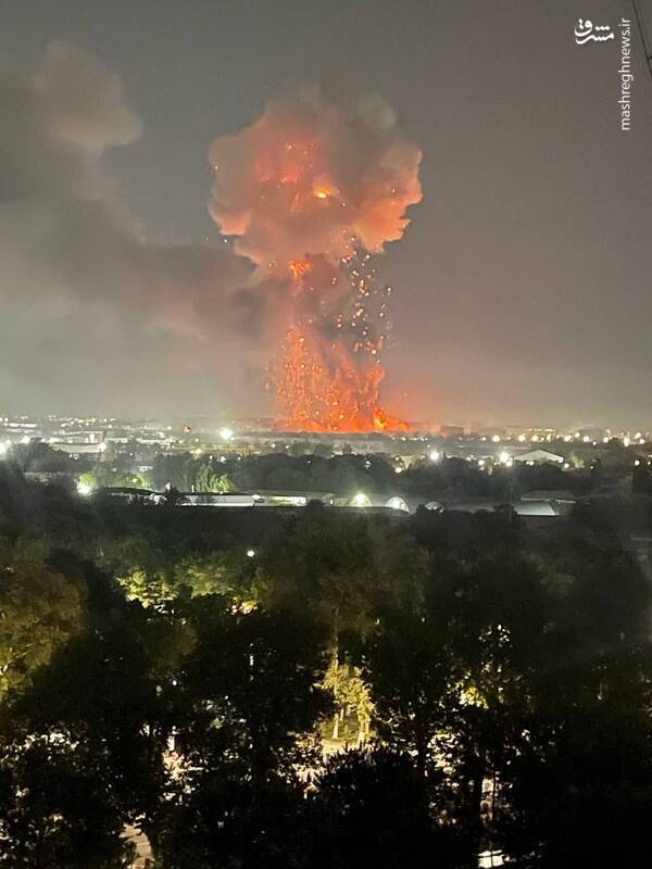 انفجار مهیب در نزدیکی فرودگاه تاشکند +عکس و فیلم