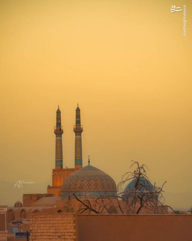 نماهایی تماشایی از مسجد جامع یزد