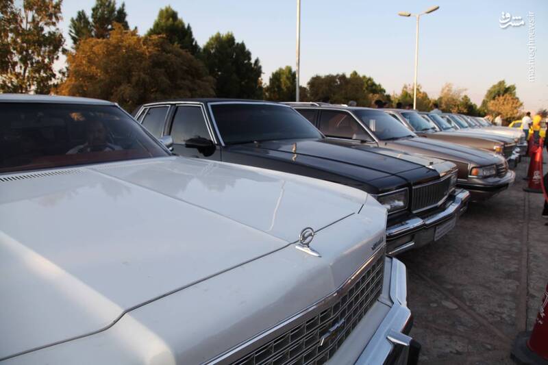 نمایش خودروهای تاریخی در کرمان +عکس