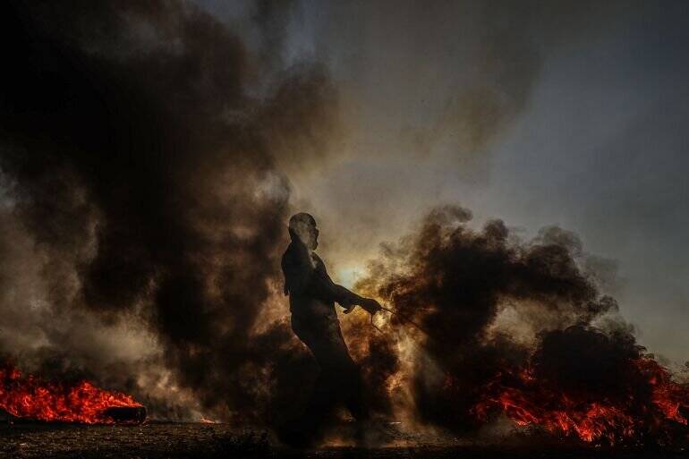 بالُنهای آتشزا؛ سلاح راهبردی محاصره شدگان فقیر غزه