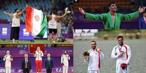 بازی‌های آسیایی| عملکرد ایران در روز نهم با شاهکار ورزشکاران پرتاب دیسک و کوراش