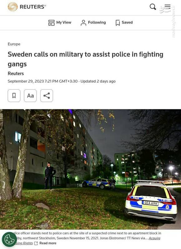 موج خشونت بیسابقه در سوئد