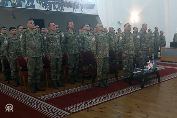 رزمایش مشترک جمهوری آذربایجان-گرجستان و ترکیه آغاز شد