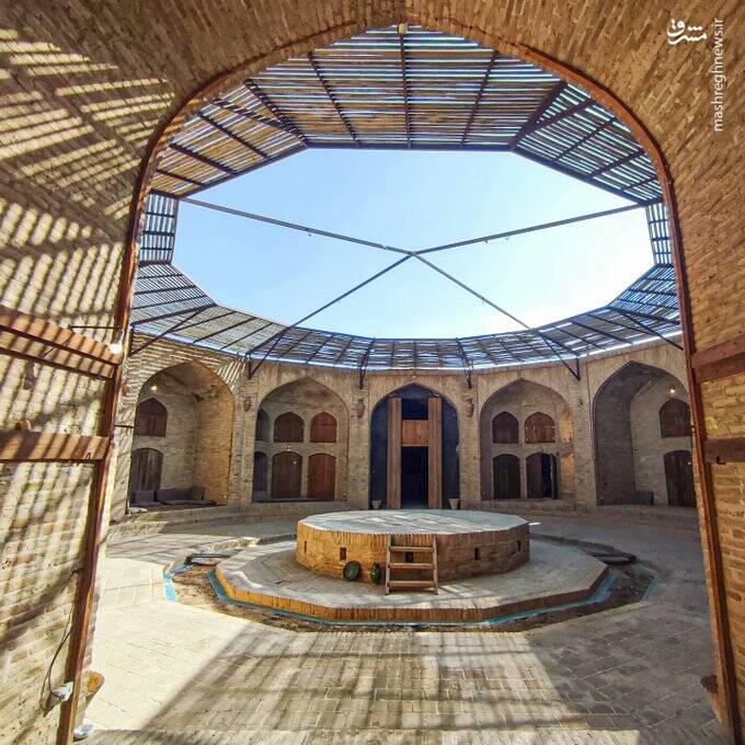 تصویری زیبا از کاروانسرای زینالدین، یزد 4