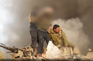فیلم/لحظه اسارت چند نظامی اشغالگر اسرائیلی در شرق خان یونس