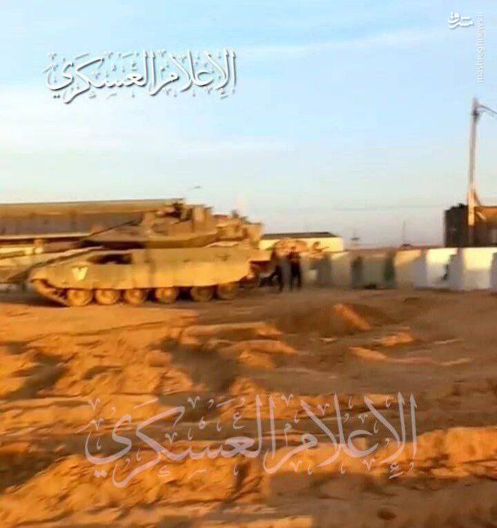 فیلم/ غنیمتهای گرفته شده توسط نیروهای مقاومت