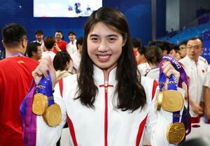شناگر زن چینی، پرافتخارترین ورزشکار بازی‌های آسیایی ۲۰۲۲ هانگژو/ حضور ۵ ایرانی در لیست چند مدالی‌ها