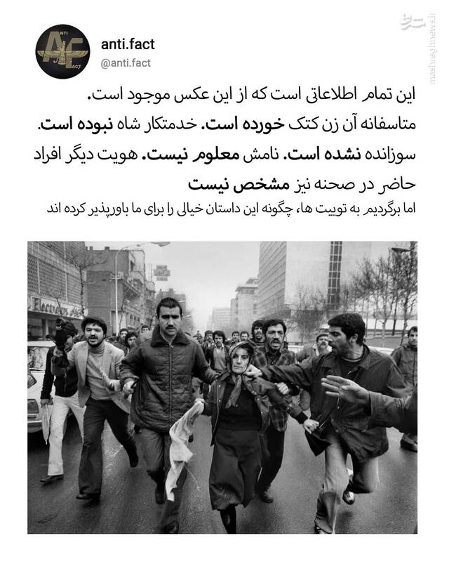 بررسی ادعایی درباره یک عکس تاریخی