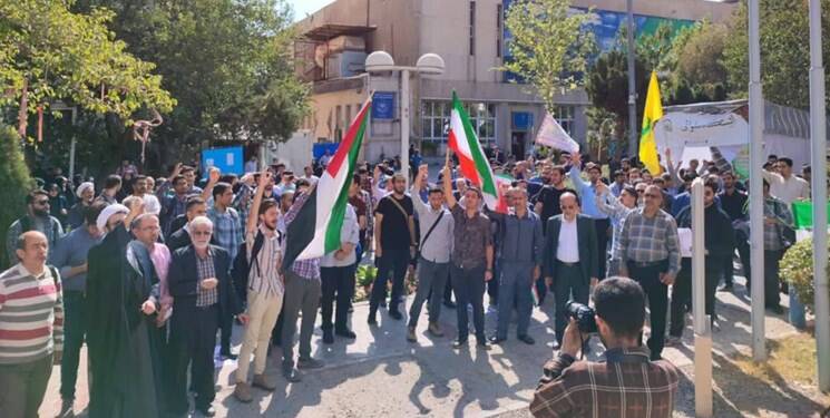 جشن دانشگاههای تهران برای طوفان الاقصی 3