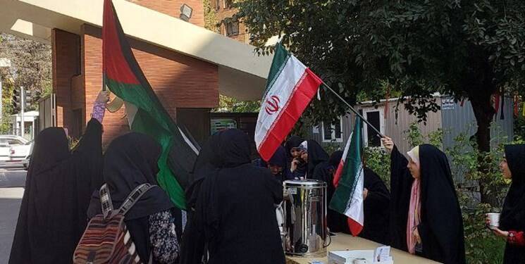 جشن دانشگاه‌های تهران برای طوفان الاقصی