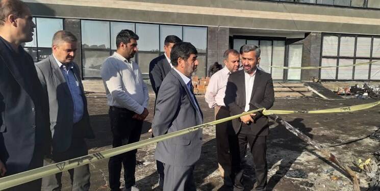 کارخانه تولید موتورسیکت بعد از آتش سوزی در بناب + عکس 3