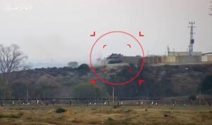 هدف قرار دادن تانک مرکاوا اسرائیلی با موشک ضد زره