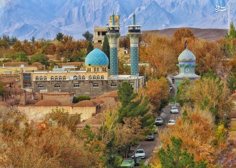 جولان رنگ پاییز در شهر تاریخی راین +عکس