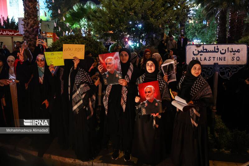 پیام عبری دختر ایرانی برای صهیونیستها!+ عکس