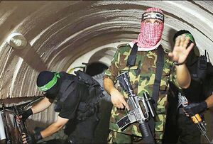 تونل‌ها و انبارهای مهمات زیر زمینی حماس در اطراف غزه