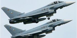 اسکورت هواپیمای «ایران ایر» توسط جنگنده‌های «یوروفایتر» آلمان