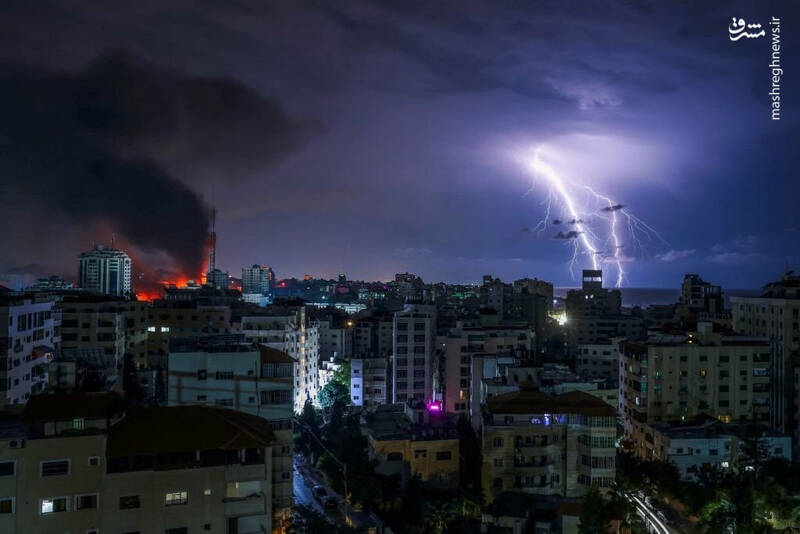 اسرائیل آب را روی مردم غزه بست؛ بارش باران آغاز شد