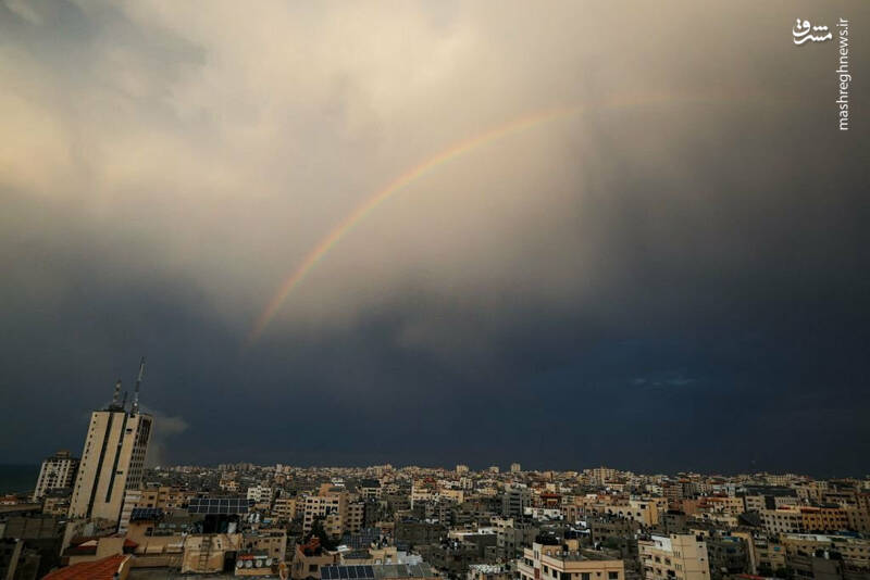 اسرائیل آب را روی مردم غزه بست؛ بارش باران آغاز شد