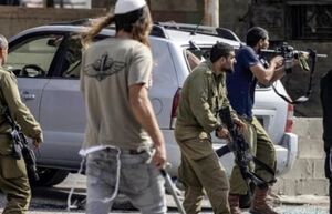 حمله شهرک‌نشینان مسلح صهیونیست به فلسطینیان در بیت لحم