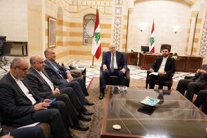 دیدار امیرعبداللهیان با نخست وزیر لبنان