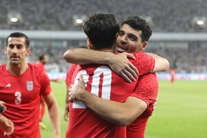 برتری ۲ گله ایران مقابل اردن در پایان نیمه اول