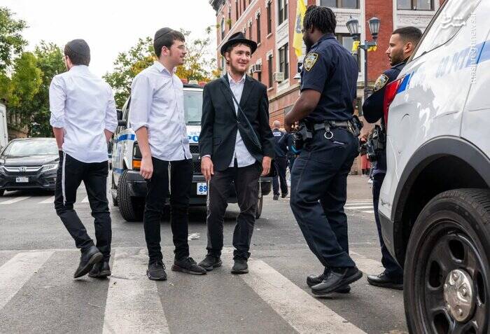 آمادهباش پلیس نیویورک پیش از برگزاری راهپیمایی در حمایت از فلسطین