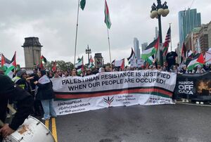 شیکاگو همچنان بر مدار حمایت از فلسطین