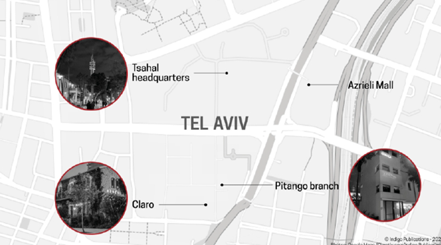 افشای دو مکان اصلی تجمع جاسوسان صهیونیست