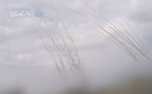 حملات راکتی قسام به اراضی اشغالی