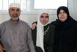 شهادت رتبه یک کنکور فلسطین در غزه