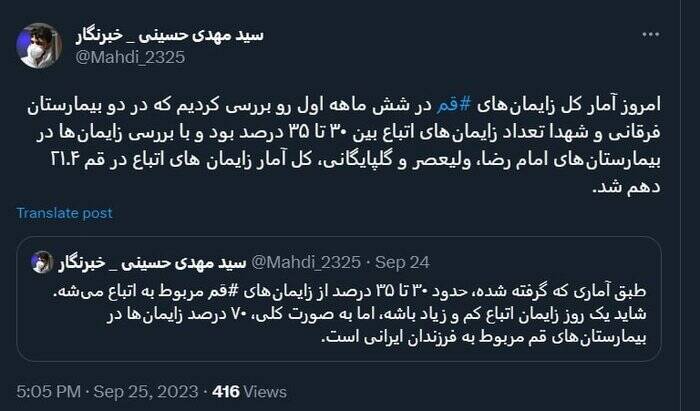 سهم افغانها از نظام سلامت ایران چقدر است؟ 3