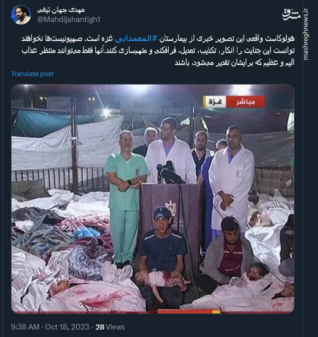 هولوکاست واقعی این تصویر است