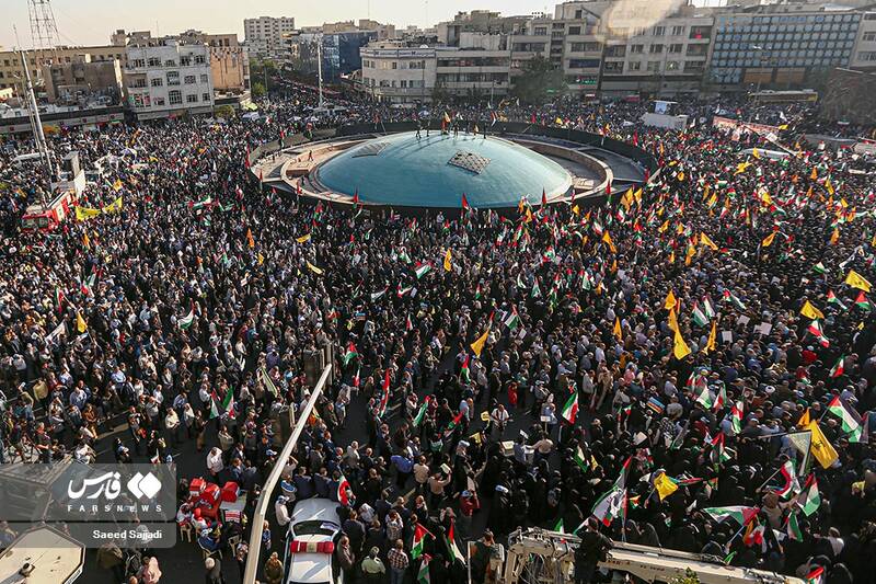 قلب ایران برای غزه تپید، چشم ایران بهیاد غزه گریست + عکس 3