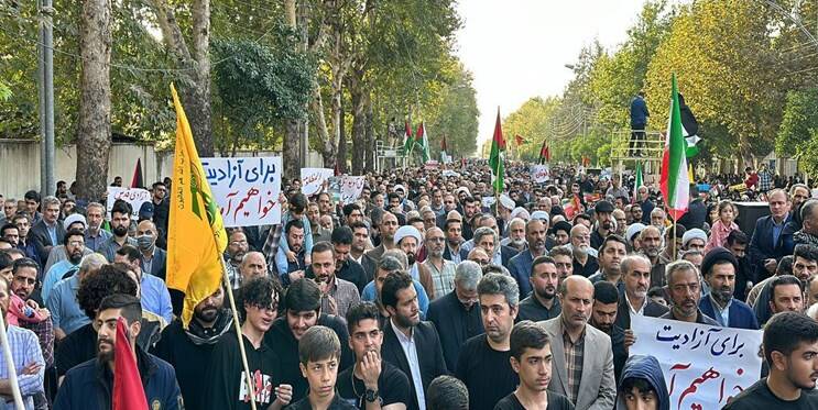 قلب ایران برای غزه تپید، چشم ایران بهیاد غزه گریست + عکس 7
